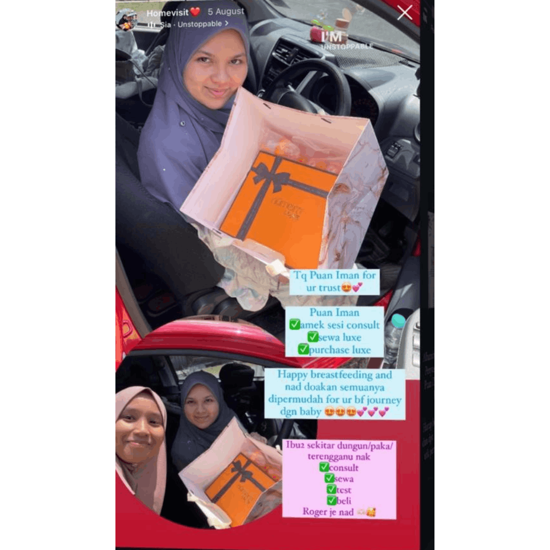 Momen dan maklum balas client Nadrah Annas 2
