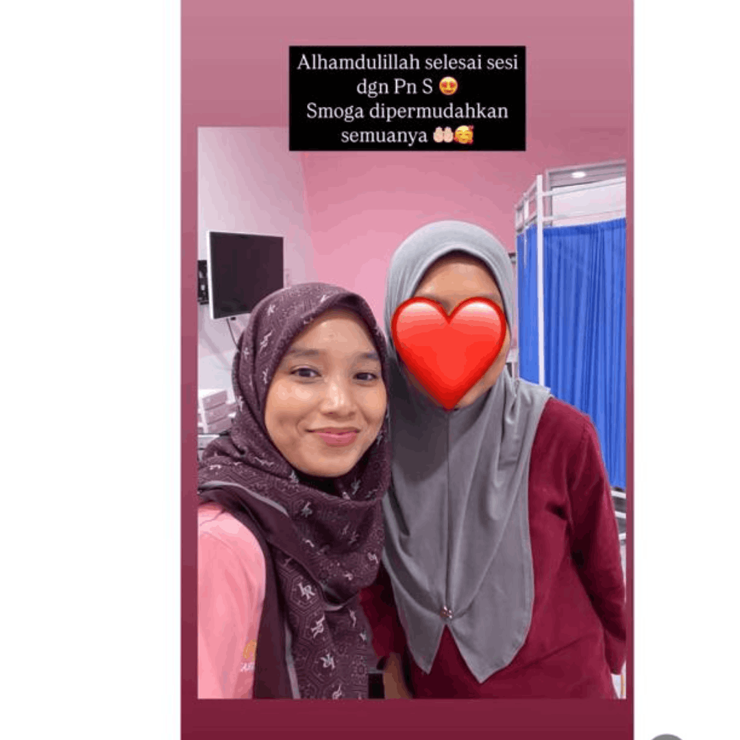 Momen dan maklum balas client Nadrah Annas 8